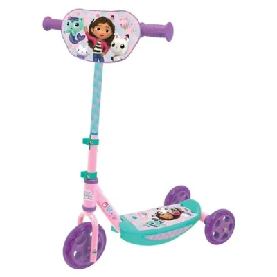 Bild av Smoby 7600750912 Gabby&#039;s Dollhouse Sparkcykel, Trehjuling Sparkcykel Från med 3 Hjul och Gabbys Dockskåp Motiv, år