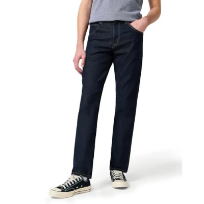 Bild av Wrangler herr DURABLES REGULAR FIT Classic Jeans , Blue (Rinsewash), 34W / 32L