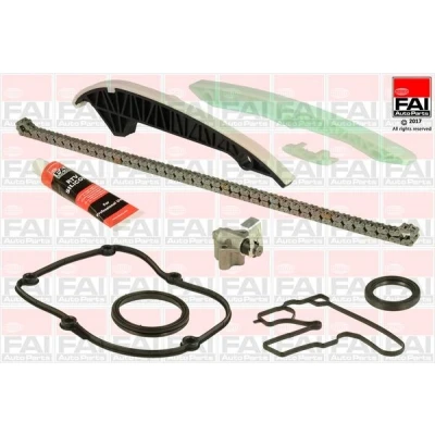 Bild av FAI AutoParts TCK182 Jeu de distribution à chaînes avec joints, sans roues dentées Simplex, chaîne faible bruit AUDI: A5 B8 Coupe, A4 Avant