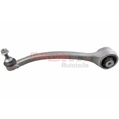 Bild av METZGER 58141601 Bras de suspension avec support en caoutchouc Essieu avant gauche, avant, inférieur barre oscillant transversal 14 TESLA: Model S
