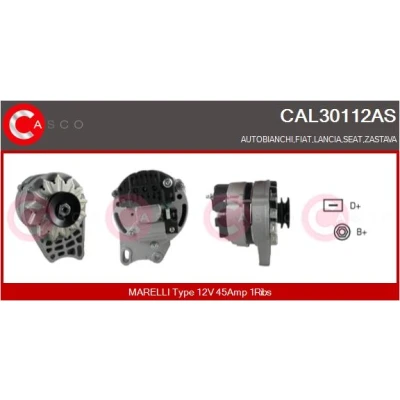 Bild av CASCO CAL30112AS Generator 12V 45A