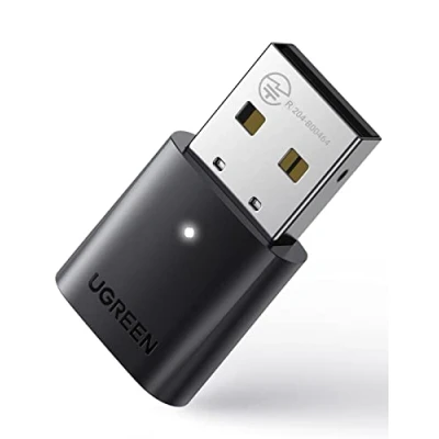 Bild av UGREEN Bluetooth 5.0 Adapter USB Dongel för PC stöd Windows 11/10/8.1/7, Kompatibel med PS5/PS4 Pro X Box One S Kontroller, Hörlurar, Högtalare, etc.