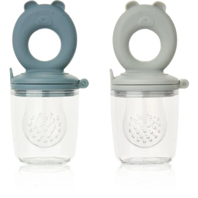Bild av LIEWOOD Miranda Smaknapp 2 Pack, Whale Blue/Dove Blue