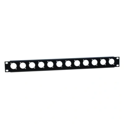 Bild av ah 19&quot; Parts 872215 U rackskydd 1 HE stål för 12 x XLR
