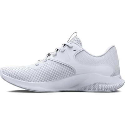 Bild av Under Armour Charged Aurora 2 Träningsskor, Storlek: 40.5, White/metallic warm silver Textil/syntet