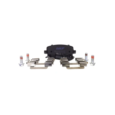 Bild av SKF VKBP 90066 E Jeu de plaquettes frein contact signal d&#039;usure inclus avec accessoires VOLKSWAGEN: California T5 Minibus, Multivan 5 (7HM