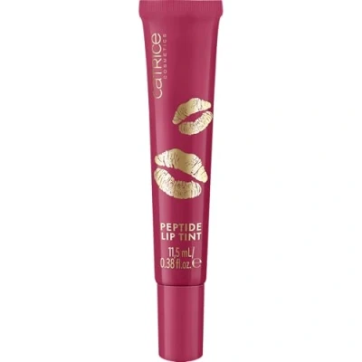 Bild av Catrice KISS &amp; GLOW Peptide Lip Tint, läppglans, nr C03, röd, volymgivande, glänsande, vegansk, utan parabener, mikroplastiska partiklar, nanopartiklar fri, 1 pack (11,5 ml)
