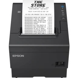 Bild av Epson TM T88VII (112): USB Eth Serial PS Buzz Black POS skrivare Monochrome Termisk
