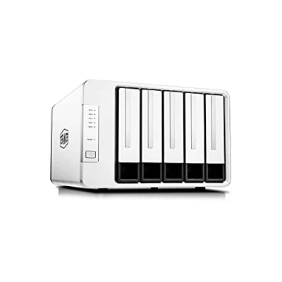 Bild av TERRAMASTER D5 300 USB3.1 (Gen1) typ C 5 fack extern hårddiskhölje stöder RAID 0, 1, 5, 10, Clone, JBOD, lagring med en disk (diskfri)