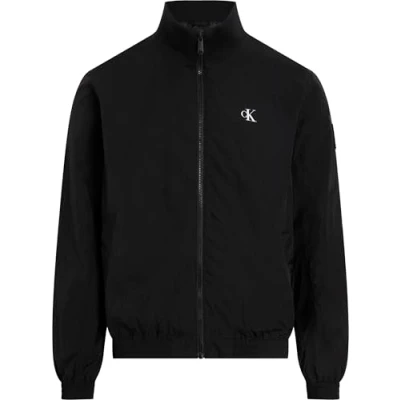 Bild av Calvin Klein Jeans Unpadded Harrington Jacket Tunn jacka, Storlek: Large, Black