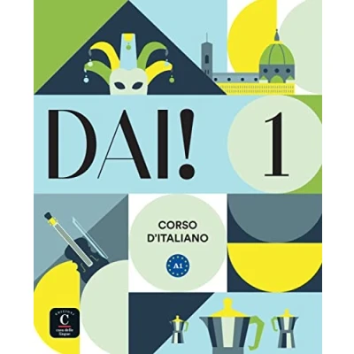 Bild av Dai! 1 A1: Corso d&#039;italiano. Libro dello studente e degli esercizi con audio video