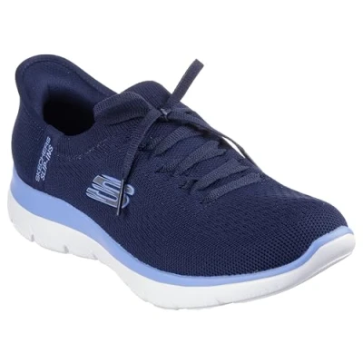 Bild av Skechers kvinnors Summits New Daily sneakers, Marinblå, 8 UK, Marinblått Xsp, 41 EU