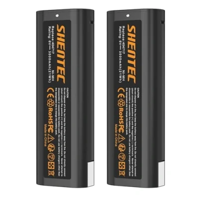 Bild av 2 pack Shentec 6 V 3 500 mAh Ni MH batteri kompatibelt med Paslode 404717 B20544E BCPAS 40400 900420 900600 901000 902000 B207200720000000 CF 32 5 IM200 F18 IM250 IM250A IM350A IM350CT PS604N