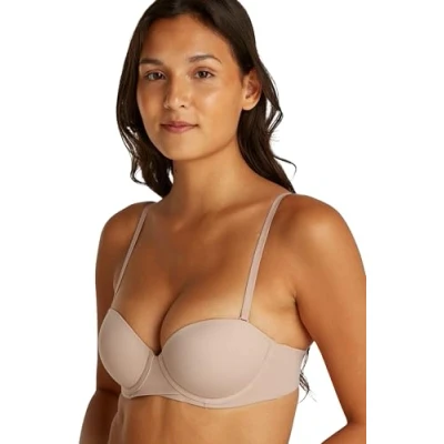 Bild av Calvin Klein Underwear Strapless Perfectly FIT Axelbandslös bh / Multifunktionsbh, Storlek: 90A, Cedar