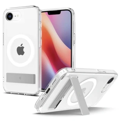 Bild av Spigen Ultra Hybrid S MagSafe Clear White iPhone 16e