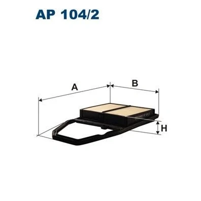 Bild av Luftfilter FILTRON AP 104/2