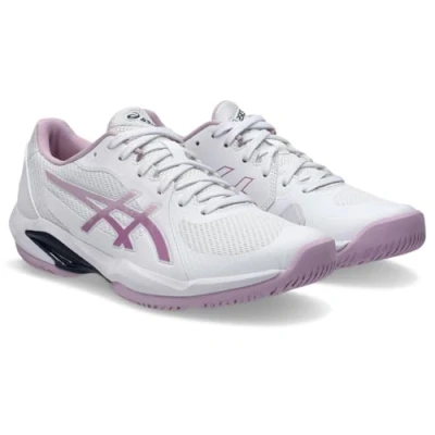 Bild av Asics Solution Swift FF 2 All court tennisskor, Storlek: 37.5, White/ube Textil/syntet