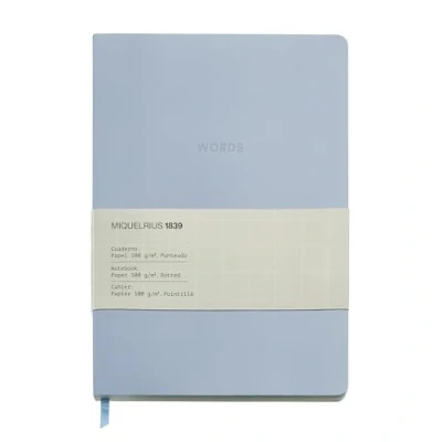 Bild av Miquelrius A5 Notebook (148 x 210 mm), Strippad inre randig, 64 100 g/m ^ vita ark, Fodrad kartong, Grå