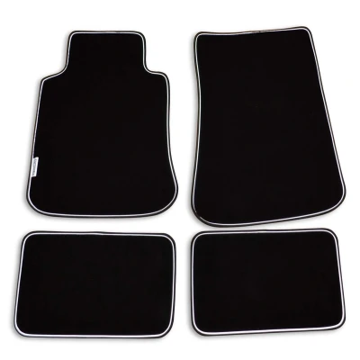 Bild av Michelin 009082 Ensemble de tapis sol PP (polypropylène) avant et arrière 4 noir Adaptation universelle