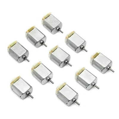 Bild av Fasizi 10 st DC 3V 6V 130 Motor 17000 RPM för Arduino Diy