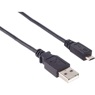 Bild av PremiumCord USB micro anslutningskabel 1, 5 m, A kontakt till B kontakt, 2.0 höghastighets datakabel, stift, 2 x skärmad, AWG28, färg svart, längd m