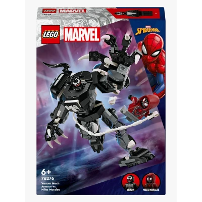 Bild av LEGO Super Heroes 76276 Venoms robotrustning mot Miles Morales