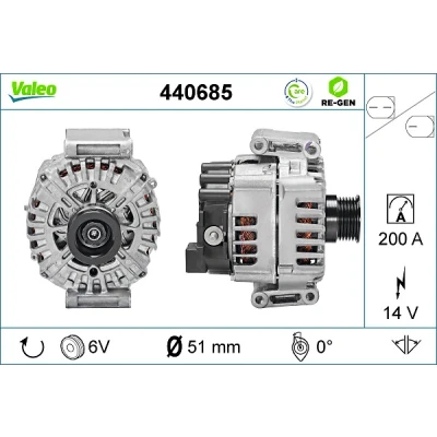 Bild av Generator Valeo 440685