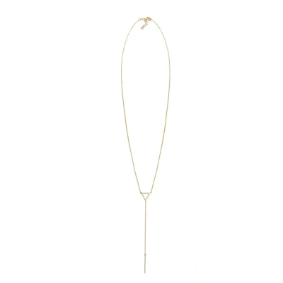 Bild av Elli Triangle Basic Halsband, Storlek: 60, Goldfarben