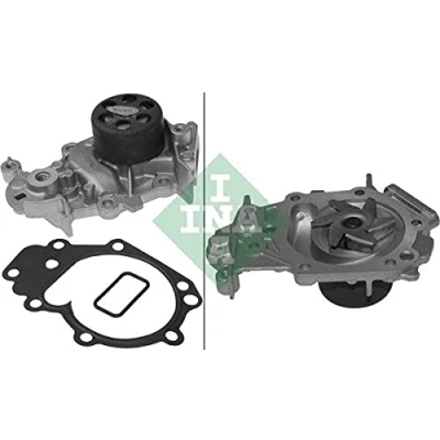 Bild av INA 538 0381 10 Pompe à eau avec poulie pour transmission par courroie de distribution RENAULT: TWINGO 2
