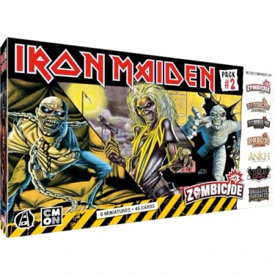Bild av Asmodee Cmon Zombicid: Iron Maiden Pack #2 brädspel figurspel kooperativa spel från 14 år 1 till 6 spelare svensk version