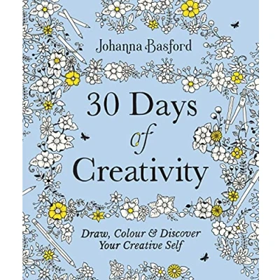 Bild av 30 Days of Creativity: Draw, Colour and Discover Your Creative Self