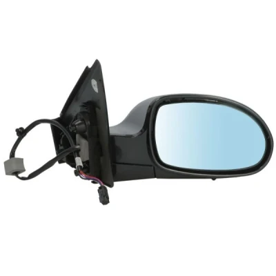 Bild av Rétroviseur extérieur Tyc 305 0019 droit avec couche d&#039;apprêt convexe, teinté en bleu, chauffant, capteur de température, pour ajustage électriqu