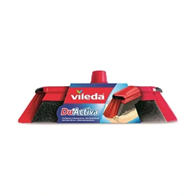 Bild av Vileda Duactiva Kvasthuvud, Röd, Svart, 10.5 x 35 6 cm