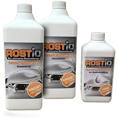 Bild av 2 liter Rostio tank rostborttagare + 500 ml tankskydd emulsionstank tätnings set rost borttagning gjord enkelt