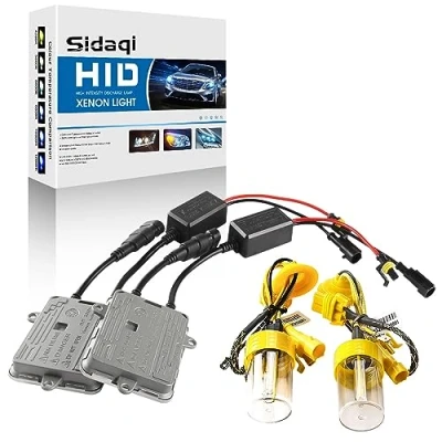 Bild av Sidaqi H11 Xenon lampor 6 000 K 55 W HID Ballast Ersättning för bil strålkastare konverteringssats