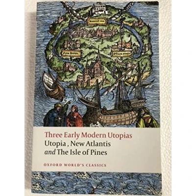 Bild av Three Early Modern Utopias: Thomas More: Utopia / Francis Bacon: New Atlantis Henry Neville: The Isle of Pines