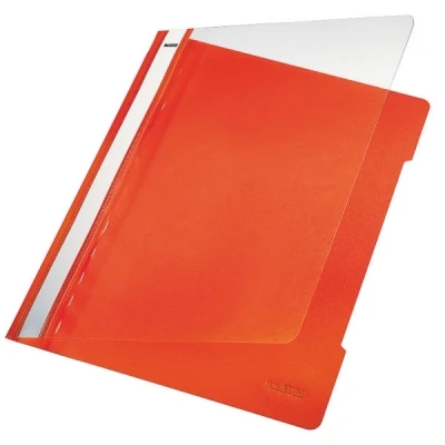 Bild av Leitz 4191 00 45 häftapparat standard, A4, långt etikettfält, PVC, orange