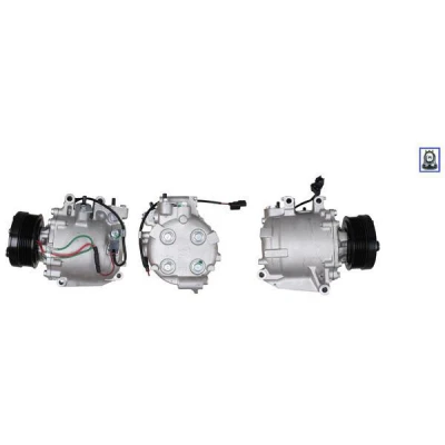 Bild av LUCAS ACP01189 Kompressor PAG 46 YF R134a, R1234yf med packningar HONDA: CR V 4