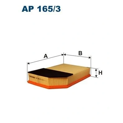 Bild av Luftfilter FILTRON AP 165/3