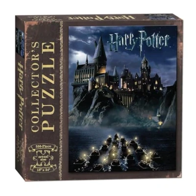 Bild av USAopoly USOPZ010430 World of Harry Potter Collector&#039;s 550 Piece Puzzle, Multi Colored, One Size