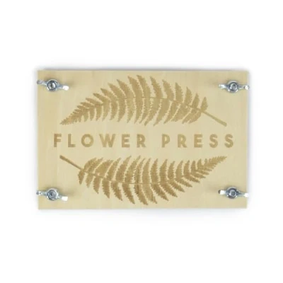Bild av Present Republic gör det själv blomsterpress kit, multi
