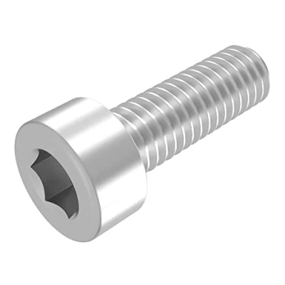 Bild av SECCARO cylindrisk skruv M6 x 18 mm, rostfritt stål V2A VA A2, DIN 912 / ISO 4762, sexkantshylsa, helgängad, 20 stycken