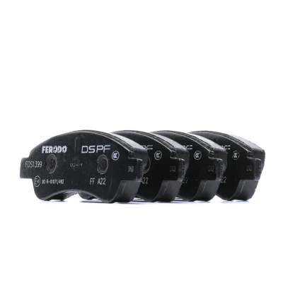 Bild av FERODO RACING FDS1399 Jeu de plaquettes frein PEUGEOT: 206 3/5 portes, 207 208 I CITROËN: C2 DS3 3 portes