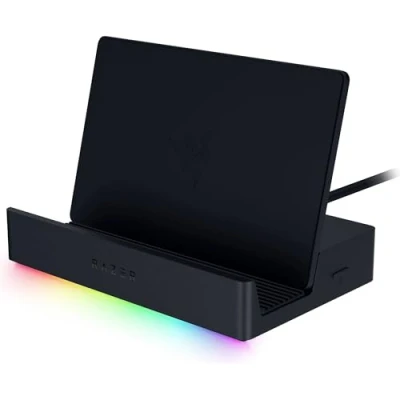 Bild av Razer Handheld Dock Chroma 6 Port HDMI &amp; USB Charging Hub för mobila spel eller surfplattor (3x A, 1x HMDI, 1 C 100W Passthrough Chargin, GbE) Svart