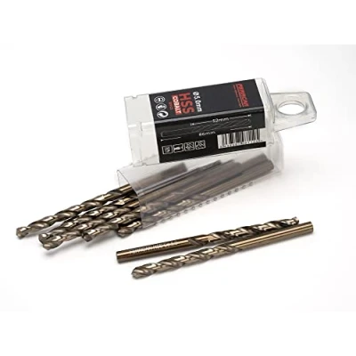 Bild av Ferrcan HSS DIN338 M35 kobolt metallborr 37 mm (förpackning med 10 enheter) (5 mm)
