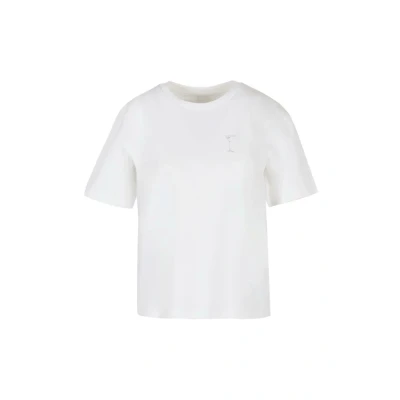 Bild av Mister Tee Shake SIP Smile Tshirt med print, Storlek: XS, White