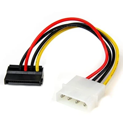 Bild av StarTech.com 4 Pin Molex to Left Angle SATA Power Cab