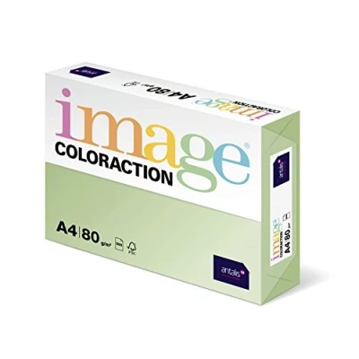 Bild av Image Coloraction Coloured Paper, Pale Green, 80 g/m², A4, 500 ark