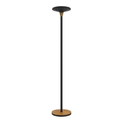 Bild av Unilux Baly Bamboo LED Uplight, svart/bambu