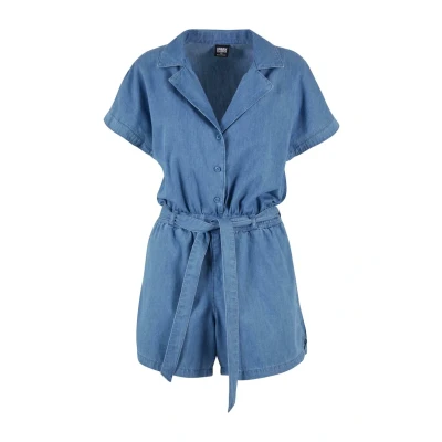 Bild av Urban Classics Resort Overall / Jumpsuit, Storlek: Small, Skyblue washed